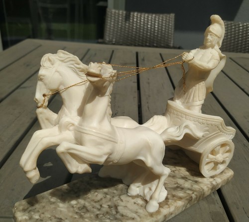 Santini sculpture cavalier - a.,