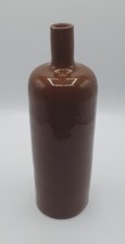 bouteille ancienne rn grès vernis marron foncé