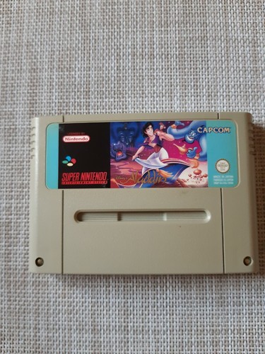 Jeu super nintendo - nintendo, aladdin