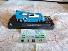Matra Simca 670 n°15 Le Mans 1972 Pescarolo - Hill Solido France 1/43 en boite