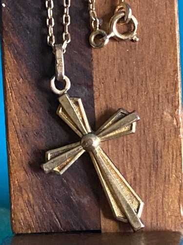 Ancienne croix chaine - croix, en