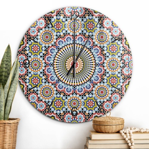 Horloge murale ronde verre - murale,