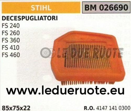41471410300 filtre air - 41471410300, À