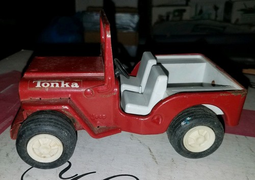 Vintage 1960s tonka jeep small - vintage,