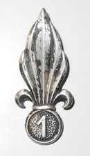 INSIGNE FLAMME DE BERET 1°