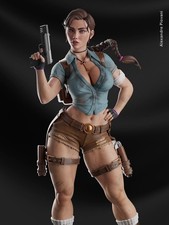 Lara Croft Figurine: 3D
