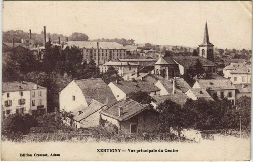 Cpa xertigny vue primcipale - cpa,