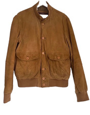 blouson cuir camel Marlboro