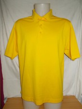 Polo technique manche courte polyester jaune NIKE Golf DRI-FIT L/XL