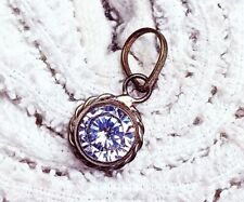 Blanc Zircon Argent Sterling