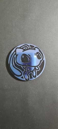 Jeton pokemon mew bleu - pokemon,