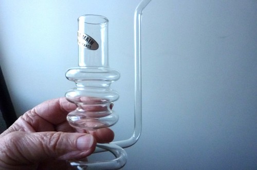 Pipe cognac verre fait - a, en