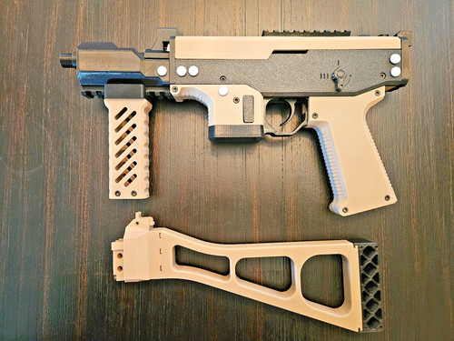 Printed airsoft gun v3 - airsoft,