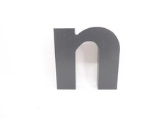 LETTRE ENSEIGNE - RESINE - DECO - LOFT -  ATELIER - MAGASIN - H = 10. Cm - N1