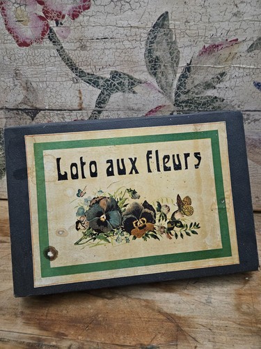 Jouet ancien jeu loto - jouet,