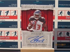 2017 Panini Rookie Calligraphy