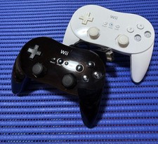 Manette Officielle Nintendo Wii Pro Classic Noire ou Blanche RVL-005 OEM