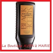 Black suede intense gel - suede,