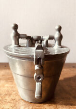 Ancienne pile à godets en étain de fabrication allemande  (Deutsches Reich 1904)