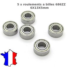 5 x Ball Bearing 686ZZ