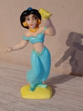Figurine PVC Disney - BULLYLAND 1994 - Aladdin - Jasmine avec oiseau jaune