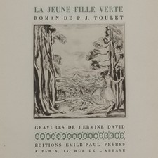 TOULET - LA JEUNE FILLE VERTE