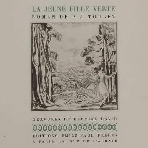 Toulet jeune fille - toulet, la