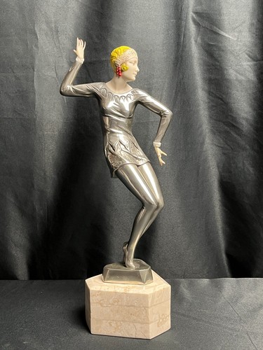 Art déco sculpture danseuse - déco,,