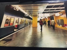CARTE POSTALE CP METRO RER