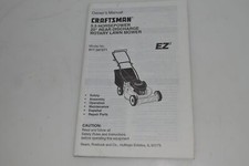 TC Craftsman Model No. 917.387271 Rotatif Gazon Tondeuse Manuel (Livre 722)