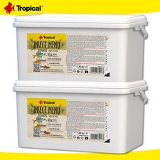 Tropical 2 x 3 L Insecte Menu Granules XXS pour Alles- Et Carnivore Poissons