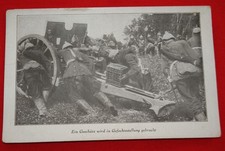 GUERRE 14 18 ARTILLERIE ALLEMANDE CARTE ALLEMANDE  r404