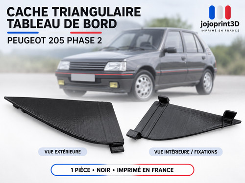 Cache triangle dessus - cache, au-dessus