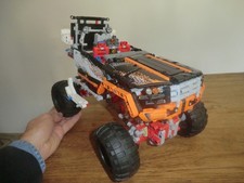 Gros 4x4 monster truck logo technic comporte moteur electrique collector 40cm