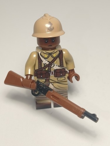 Ww2 french soldier minifigure - french,