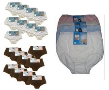 6 ou 12 Culottes Coton Femme