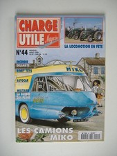 CHARGE UTILE 44 TRACTEUR INTERNATIONAL HARVESTER-CAMION POMPIER DELAHAYE