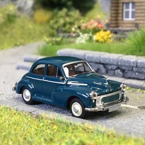 Morris minor 1000 bleu - minor, bleu,
