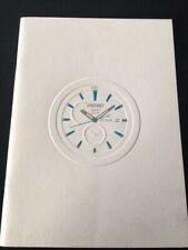 Watch catalog / Catalogue montres SEIKO 2012 " GPS Solar Astron " 38 pages 