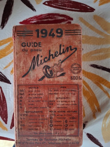 Guide pneu michelin 1949 - guide,