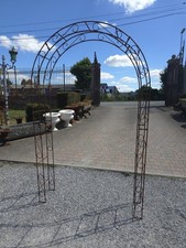 arche de jardin en fer forgé 