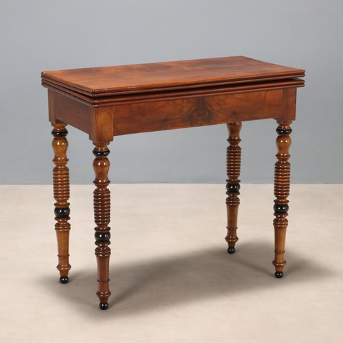 Table jeu ancienne acajou - table,