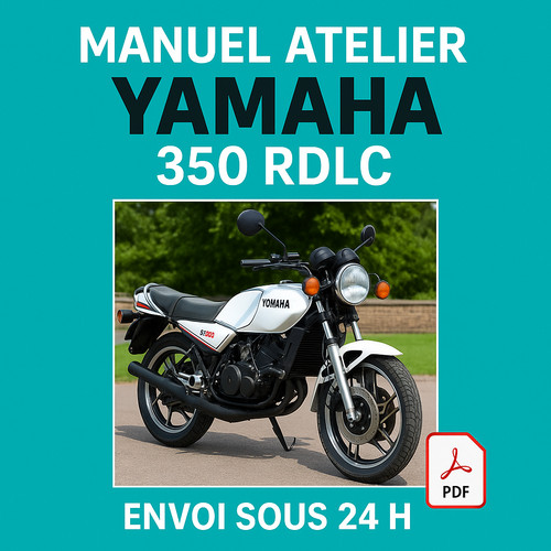 Manuel atelier yamaha 350 - yamaha, rdlc