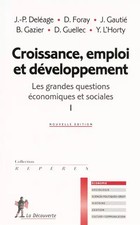 Croissance, emploi et