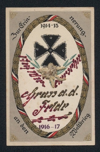 Carte postale fleurs - de,