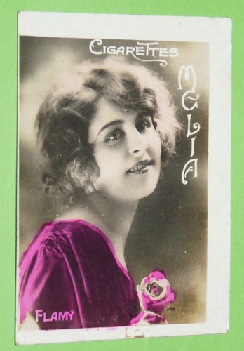Photo 1910 cigarettes card - photo,