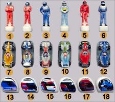 1997 ARGUYDAL FORMULE 1 F1 VOITURE DE COURSE PILOTE CASQUE FEVE 3D au choix