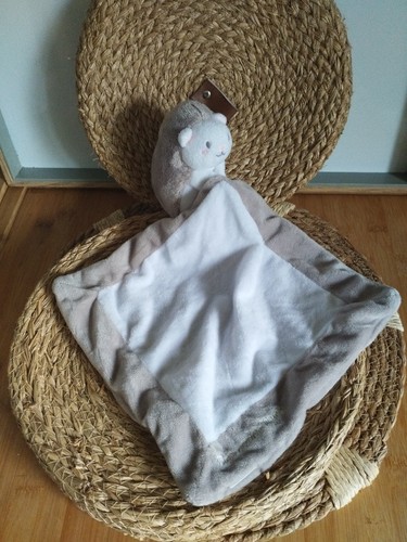 Doudou hérisson gris blanc - doudou,