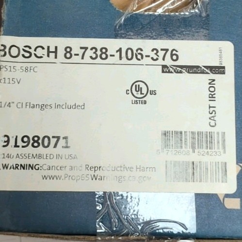 Grundfos ups15 58fc circulator - grundfos,