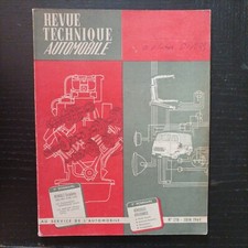 revue technique Renault Estafette 1.1 1962 1964 1100 cm3 1.1 essence RTA